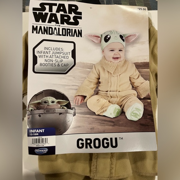 New with tags Star Wars Grogu Infant Costume size 12-18 months - Picture 5 of 5